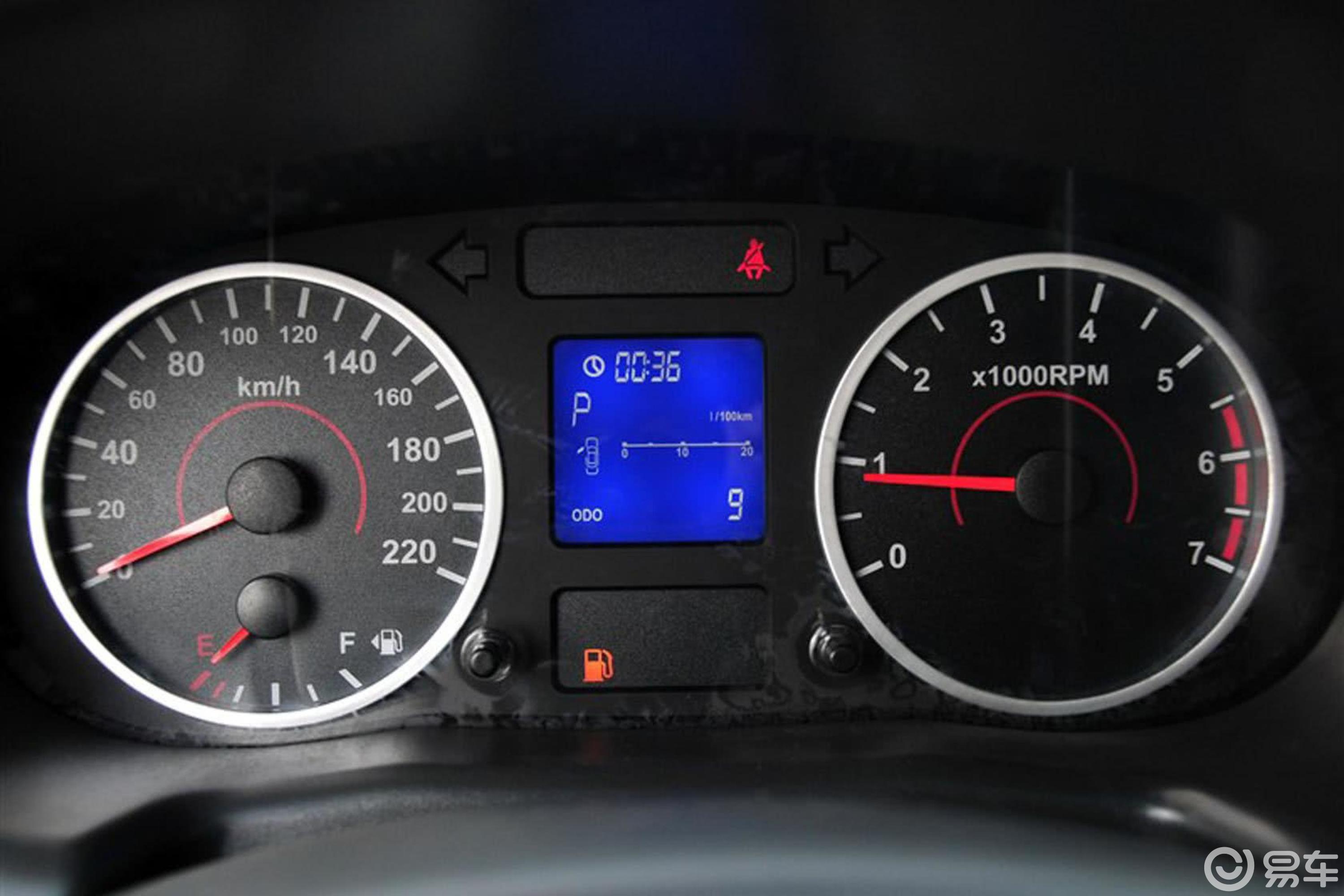 【奇瑞e52014款1.8l cvt 优悦版仪表盘汽车图片-汽车图片大全】-易车