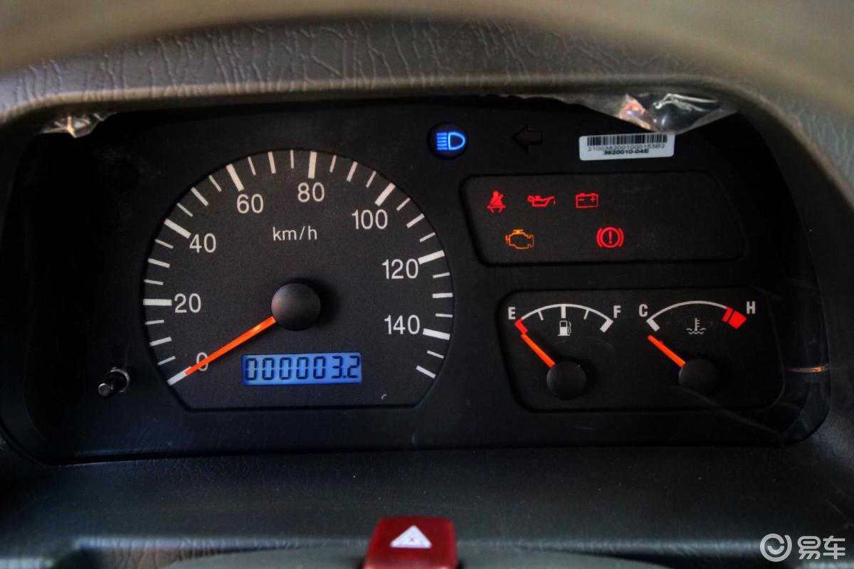 【东风小康k172011款af10-06 民生版仪表盘背光显示汽车图片-汽车图片