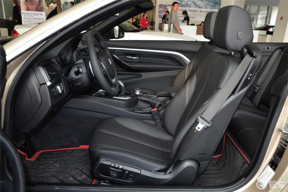【宝马4系2014款敞篷轿跑车 435i 豪华设计套装前排空间汽车图片-汽车