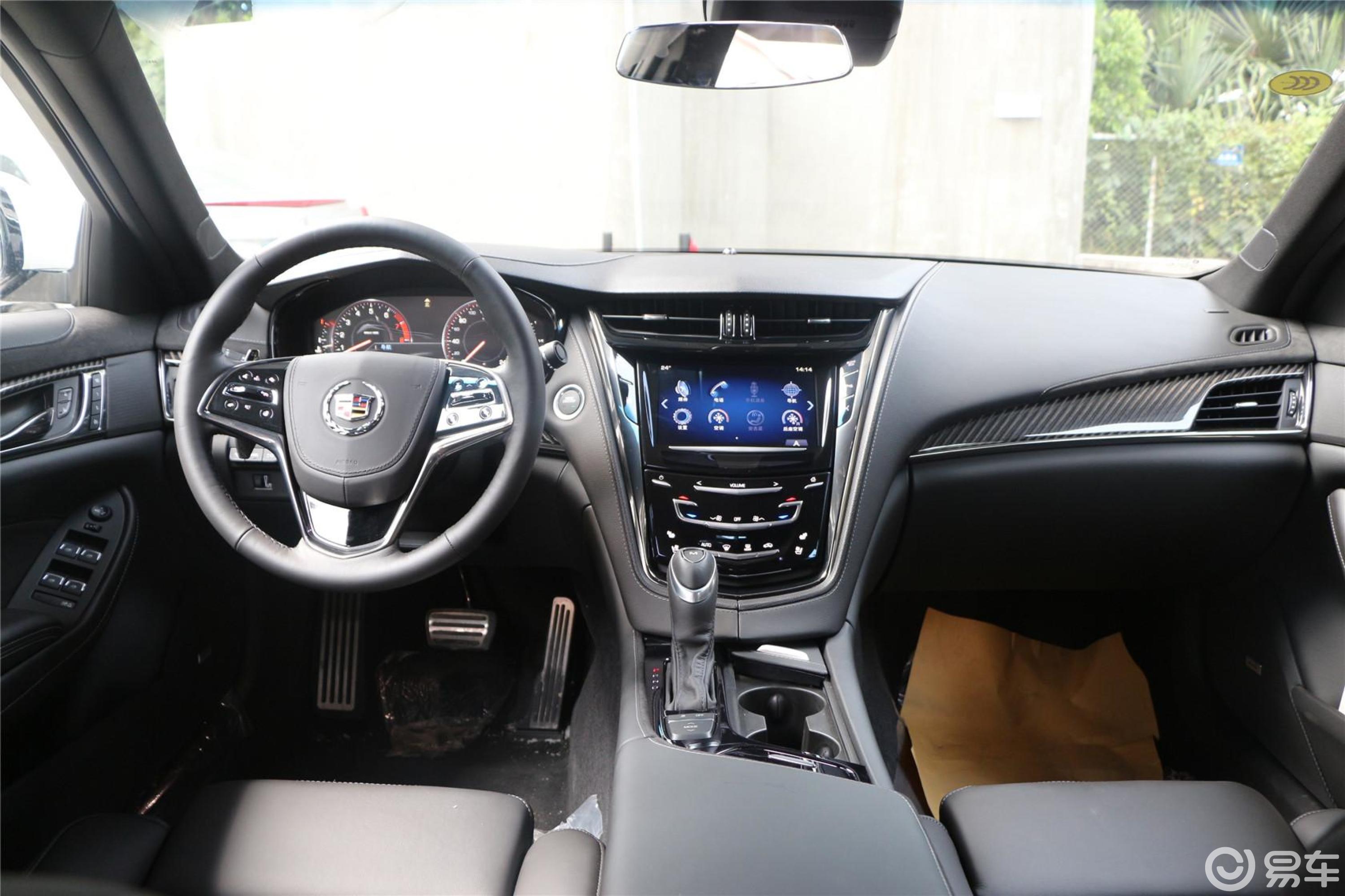 【凯迪拉克cts2014款28t 领先型内饰全景正拍汽车图片-汽车图片大全】