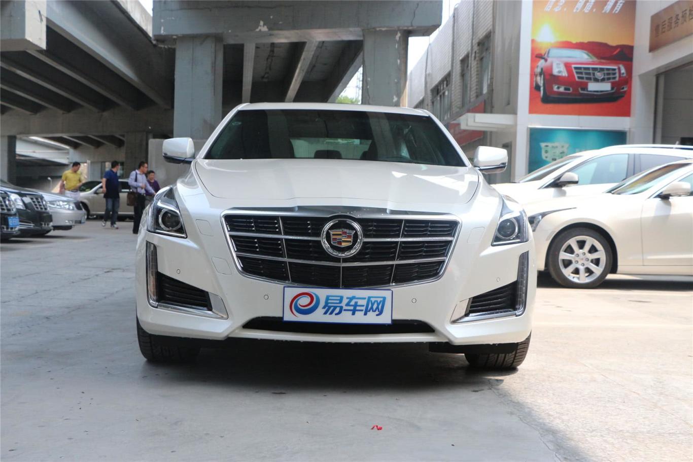 凯迪拉克cts28t 领先型正前水平