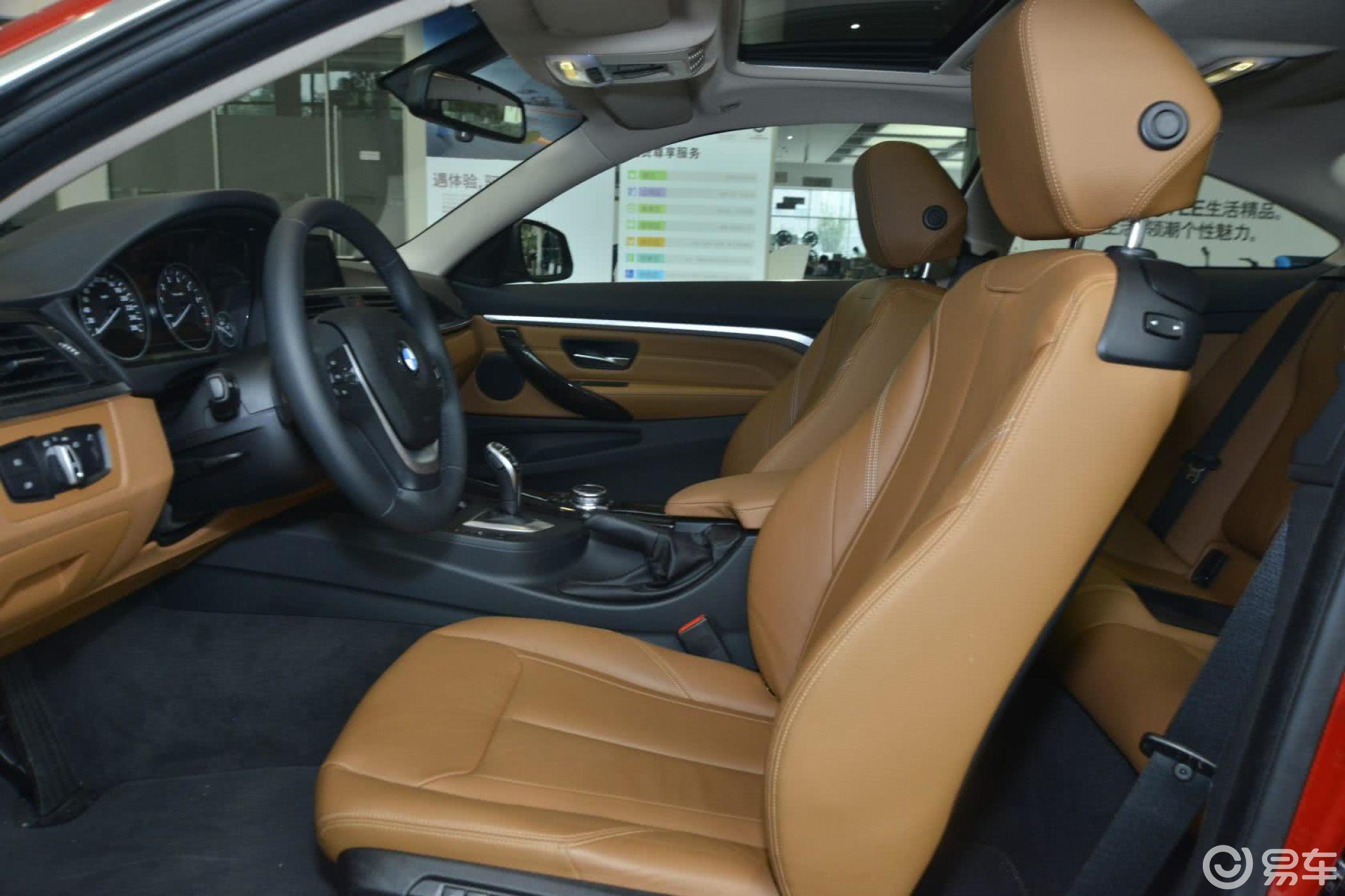 【宝马4系2014款双门轿跑车 428i 豪华设计套装前排空间汽车图片-汽车