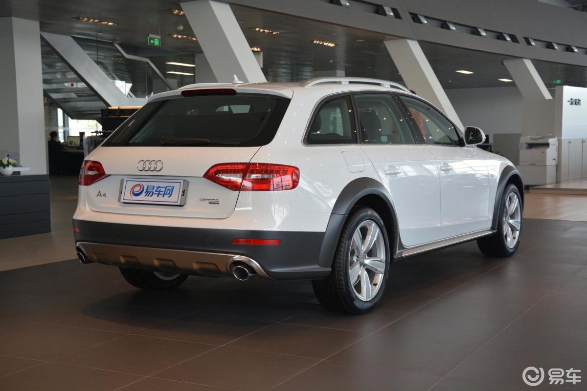【奥迪a4(进口)2014款40tfsi allroad quattro plus侧后45度车头向右