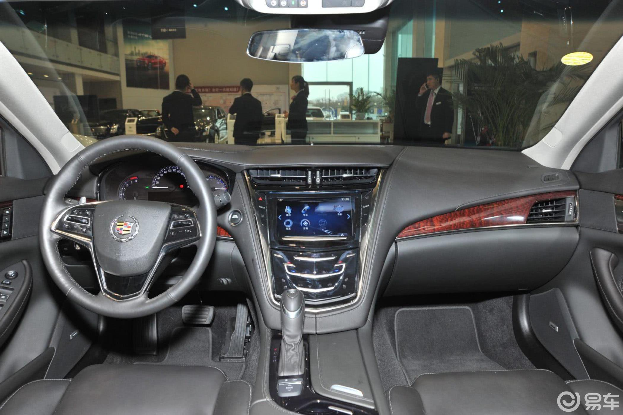 【凯迪拉克cts2014款28t 豪华型内饰全景正拍汽车图片-汽车图片大全】