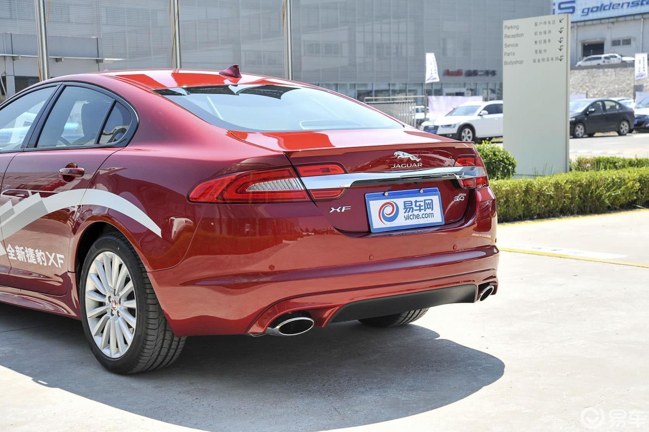 【捷豹xf2014款3.0sc 豪华版车尾局部汽车图片-汽车图片大全】-易车