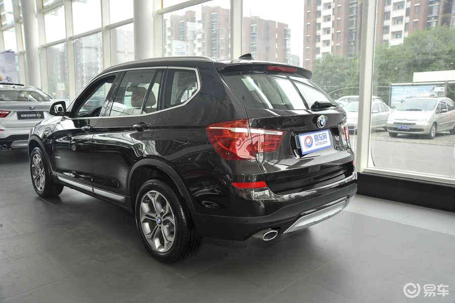 【宝马x32014款xdrive20i x设计套装后45度(车头向左)汽车图片-汽车