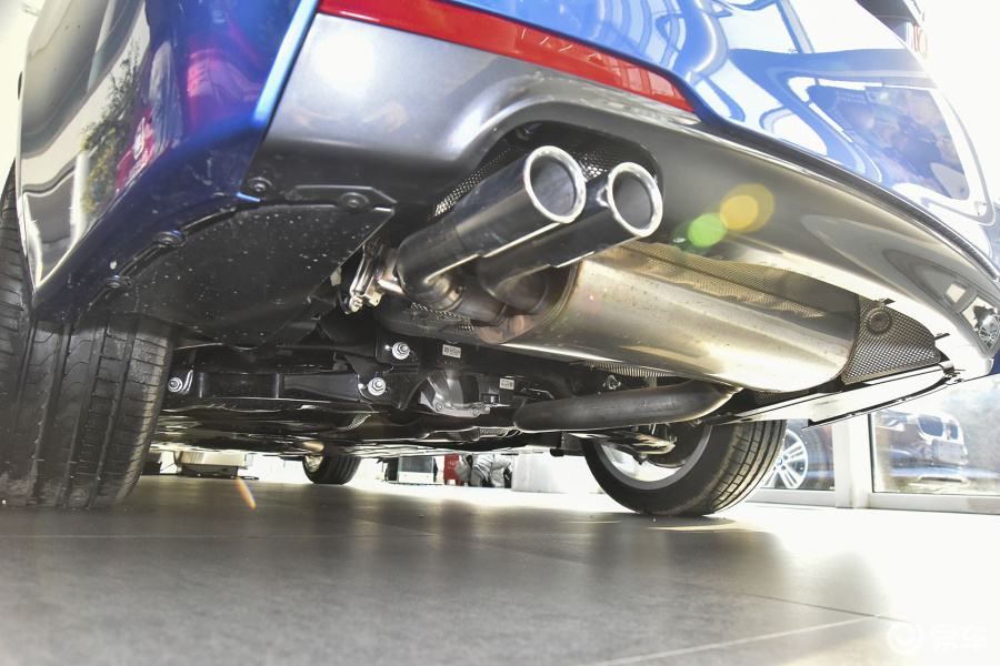 【宝马3系2016款328i m运动型排气管(排气管装饰罩)汽车图片-汽车图片