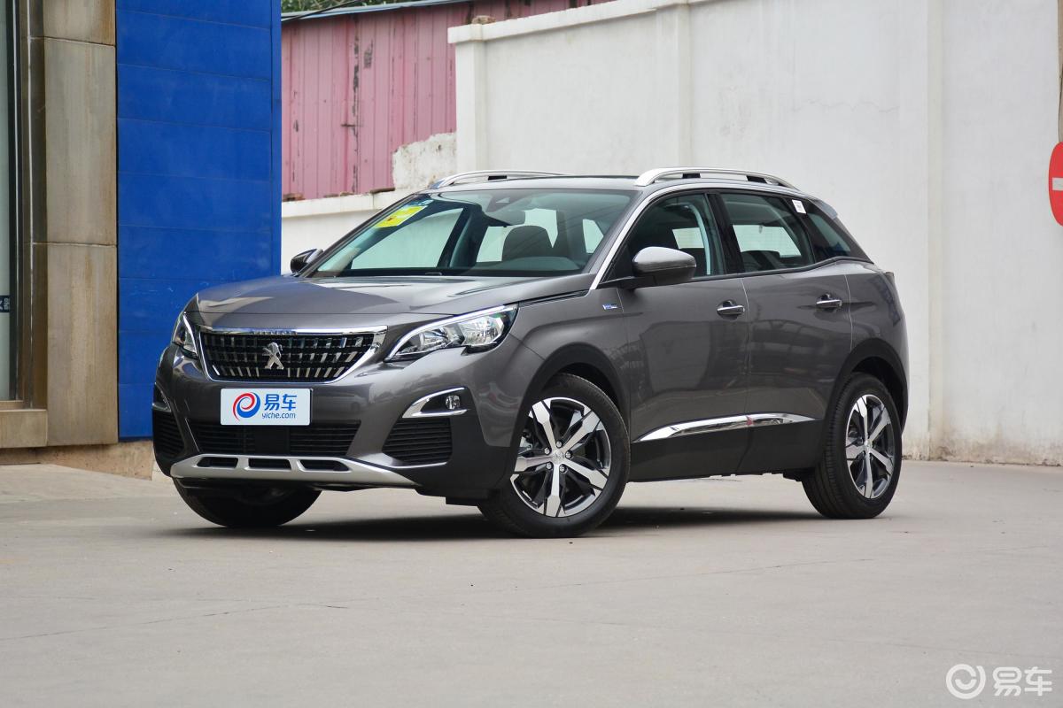 【标致40082017款380thp 精英版侧前45度车头向左水平汽车图片-汽车