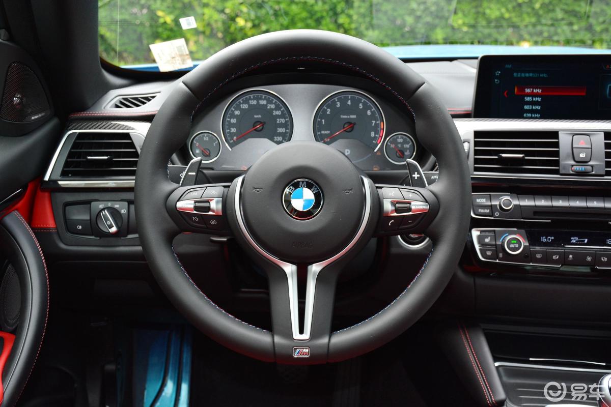 【宝马m42017款m4 敞篷轿跑车方向盘汽车图片-汽车图片大全】-易车
