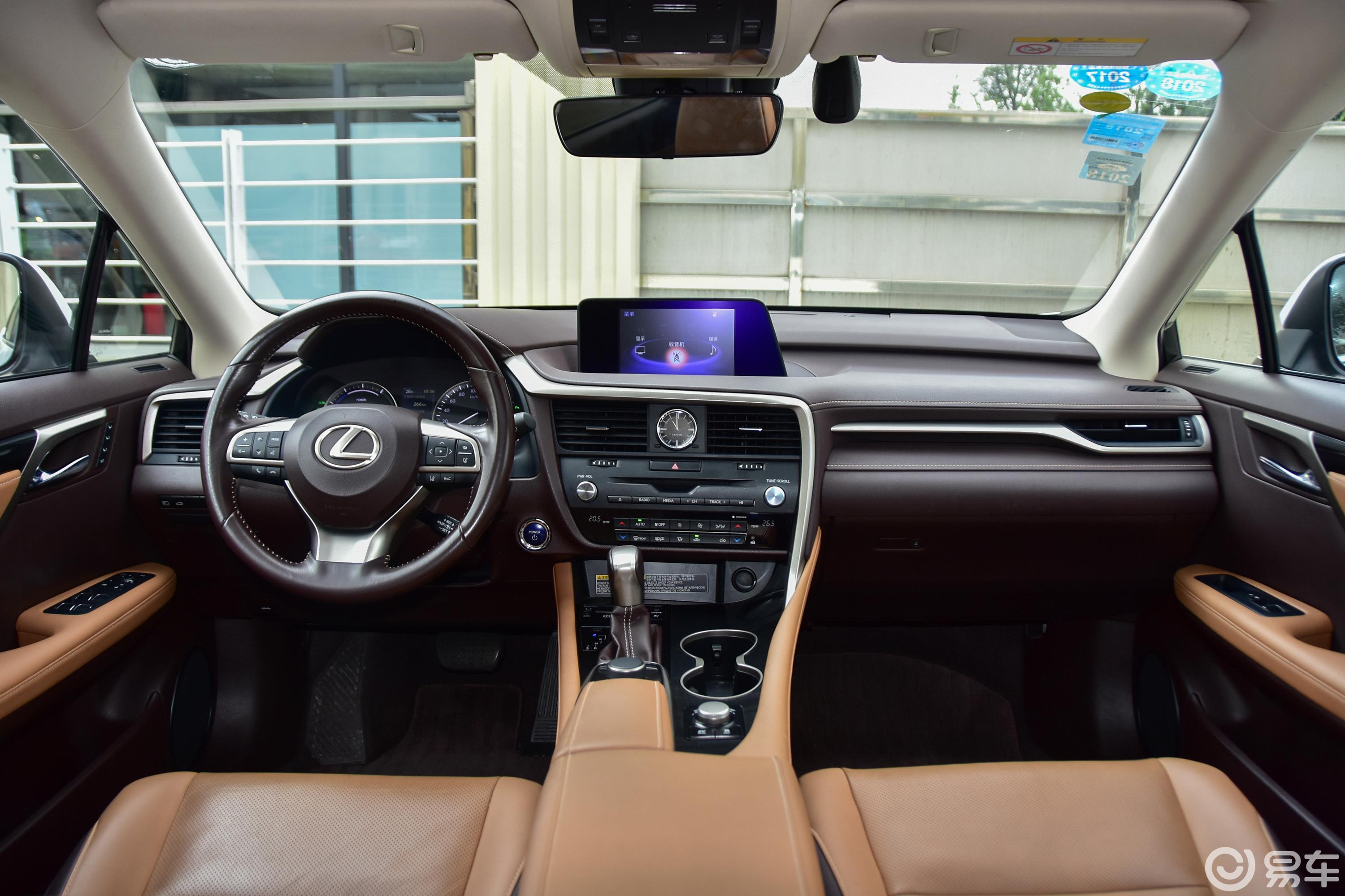 【雷克萨斯rx2016款300 两驱 舒适版 国v内饰全景正拍汽车图片-汽车
