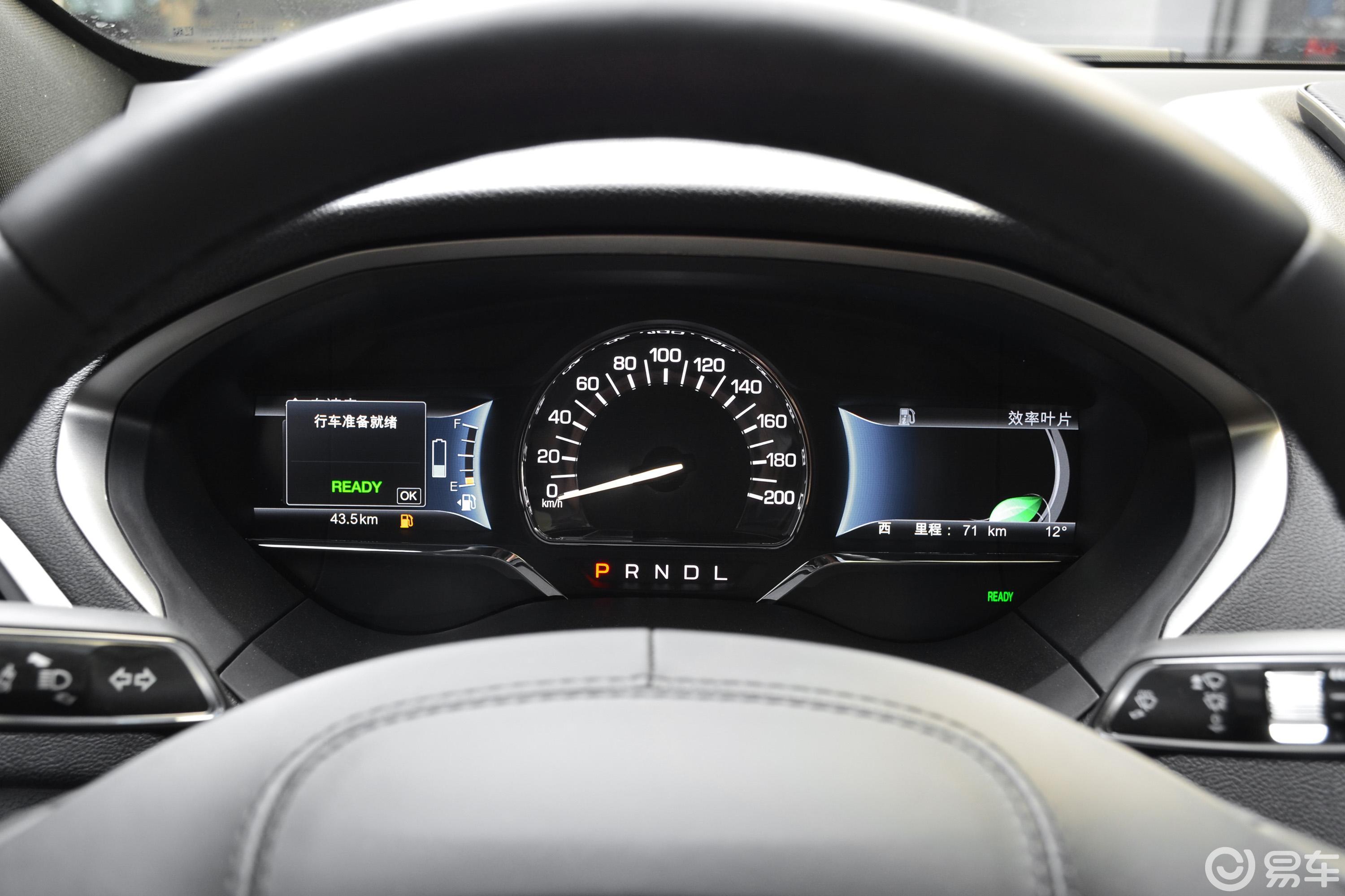 【林肯mkz2017款h 混合动力 尊耀版仪表盘汽车图片-汽车图片大全】