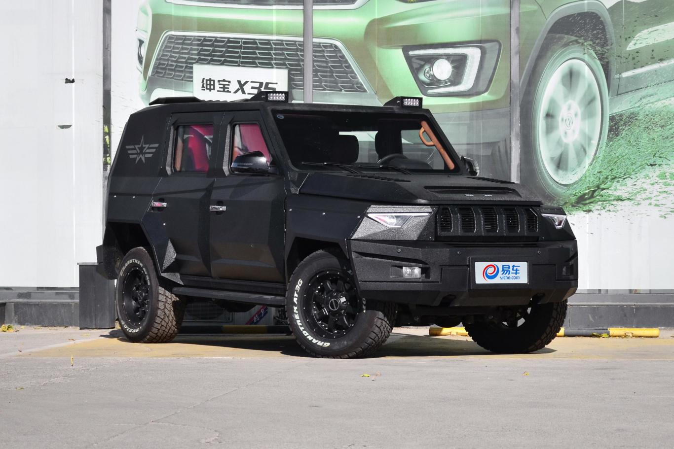 北京bj802.3t 捍卫者版侧前45度车头向右水平