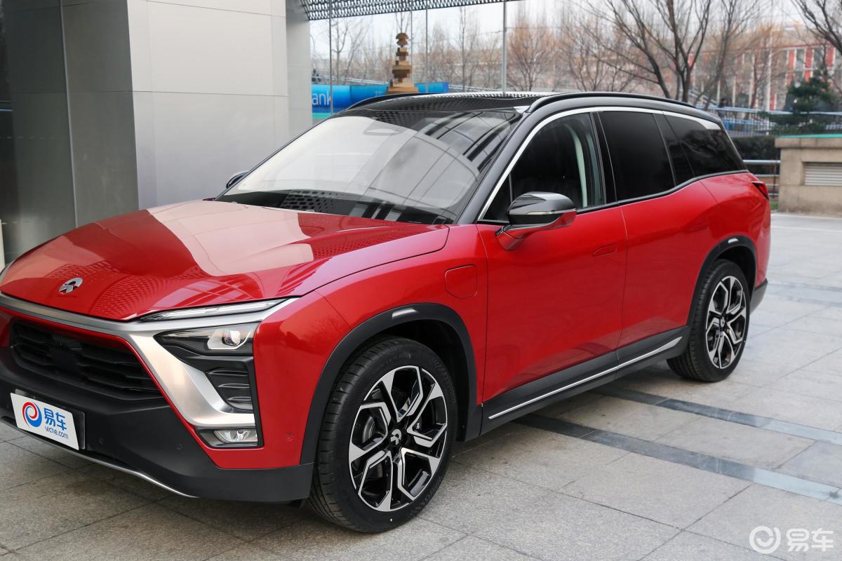 【蔚来es82018款创始版 7座侧前45度车头向左水平汽车图片-汽车图片