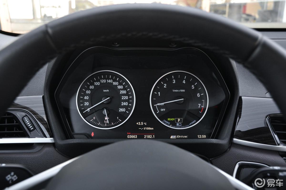 【宝马x1 插电混动2018款xdrive25le 豪华版仪表盘汽车图片-汽车图片