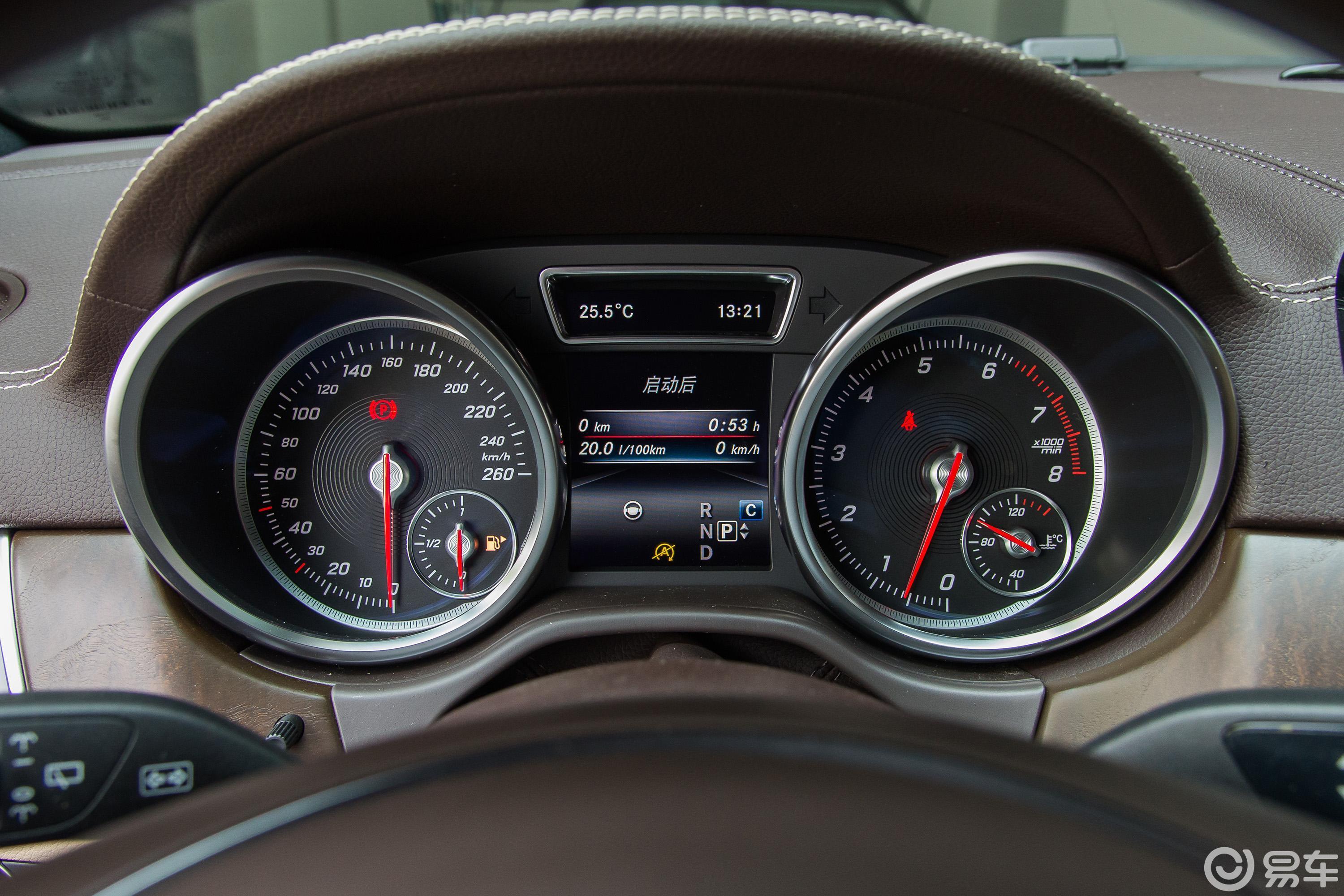 【奔驰gls2018款gls 500 4matic仪表盘汽车图片-汽车图片大全】-易车