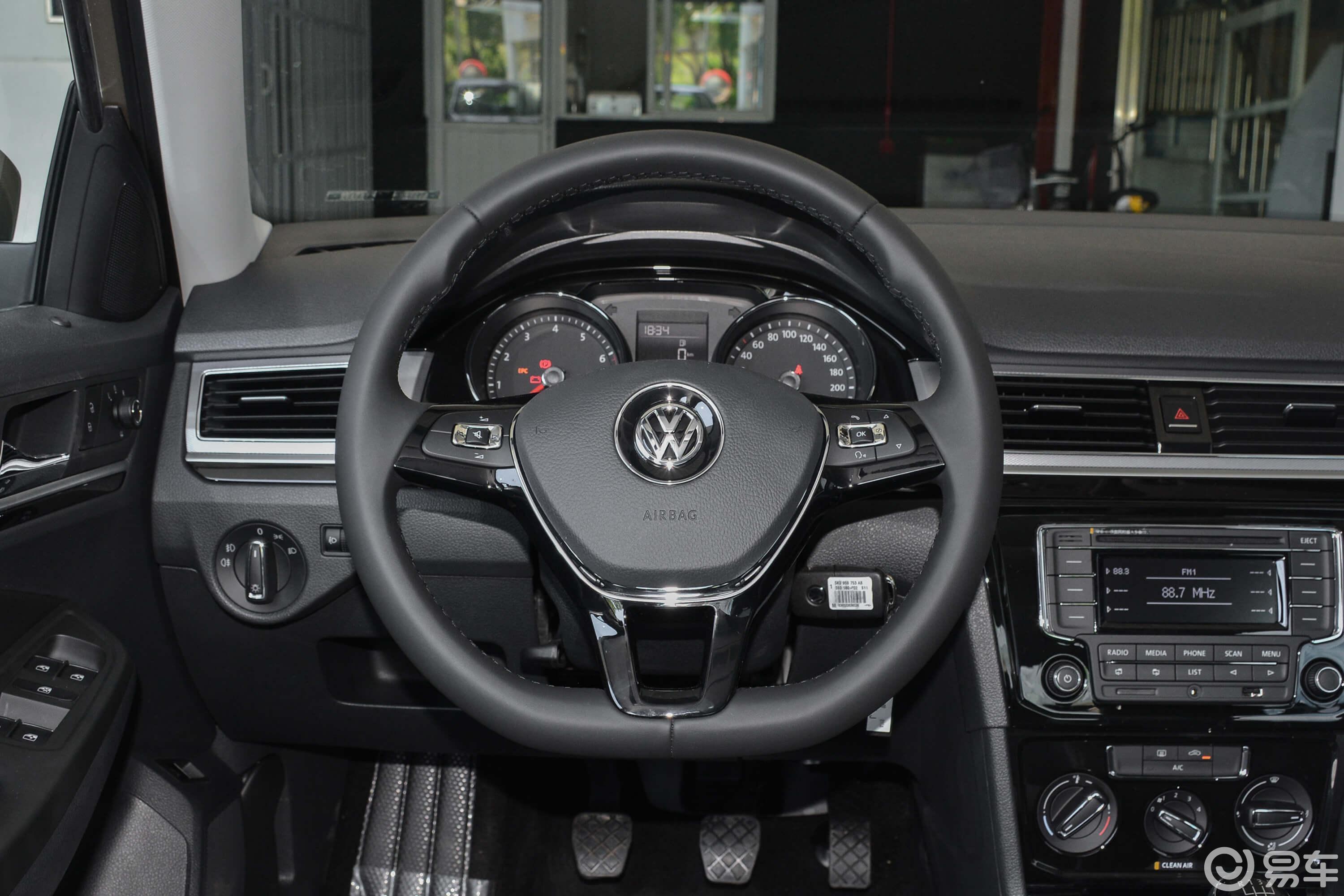 【宝来2018款1.5l 手动 舒适版方向盘汽车图片-汽车图片大全】-易车