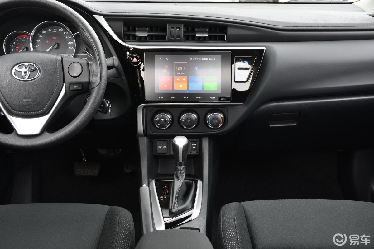 【雷凌2018款185t cvt 豪华版中控台整体汽车图片-汽车图片大全】