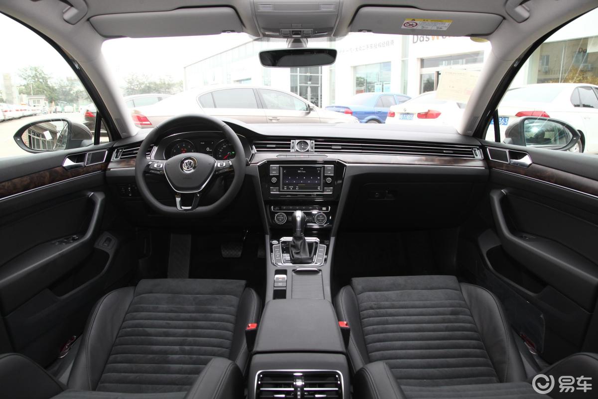 【迈腾2018款380tsi 双离合 豪华版内饰全景正拍汽车图片-汽车图片