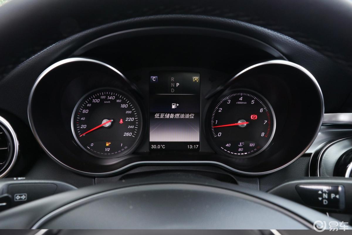 【奔驰c级2018款c 200 l 4matic 运动轿车仪表盘汽车图片-汽车图片