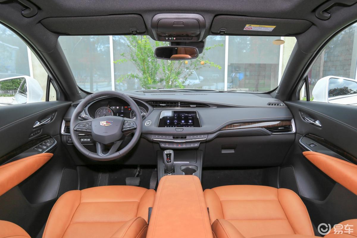 【凯迪拉克xt42018款28t 四驱 铂金版内饰全景正拍汽车图片-汽车图片