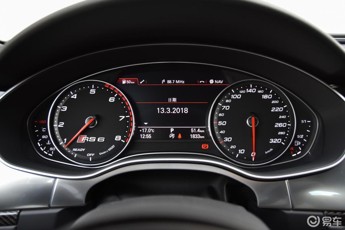 【奥迪rs 62016款4.0t avant中控台整体汽车图片-汽车图片大全】-易车