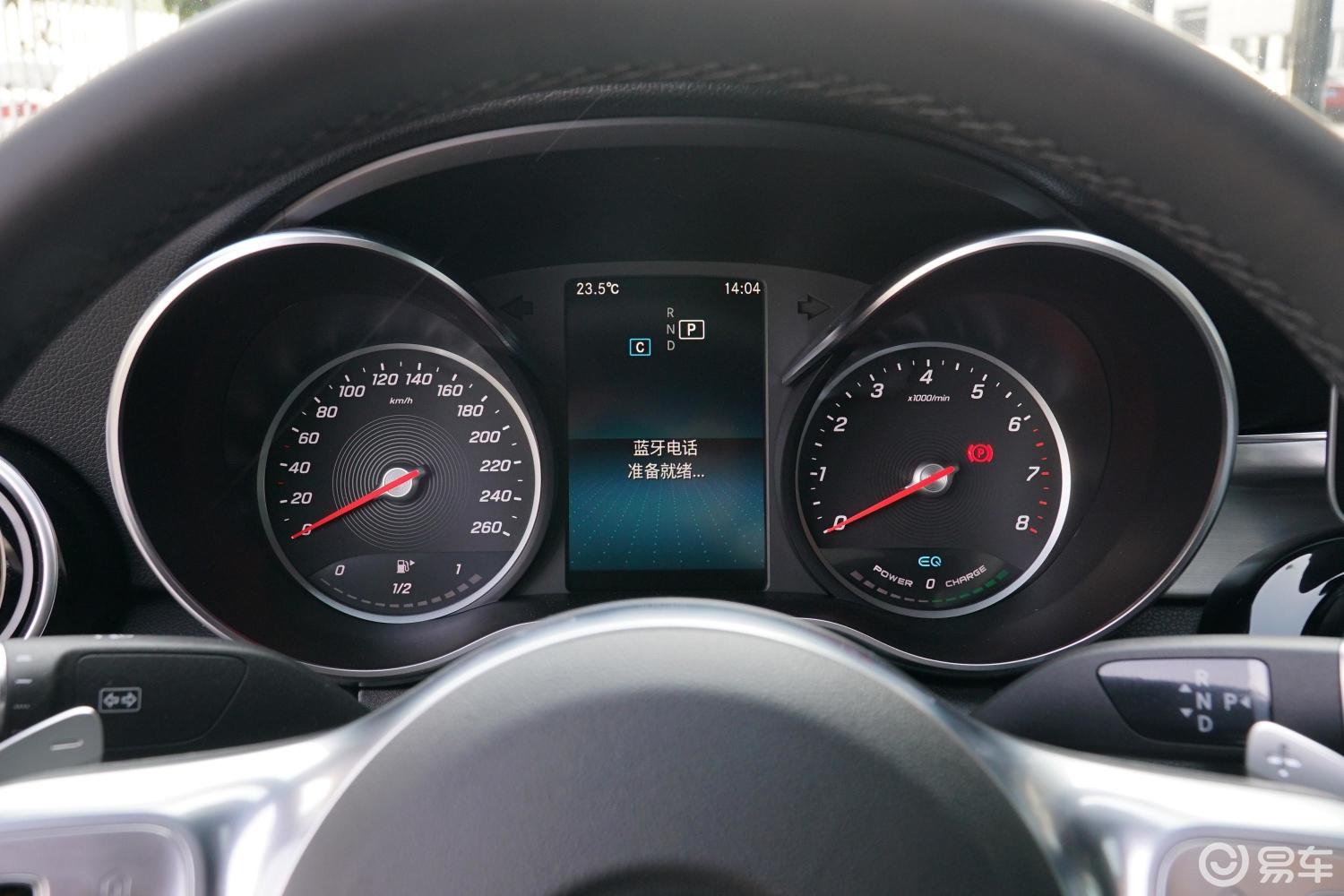 【奔驰c级2019款c 260 l 运动轿车仪表盘汽车图片-汽车图片大全】