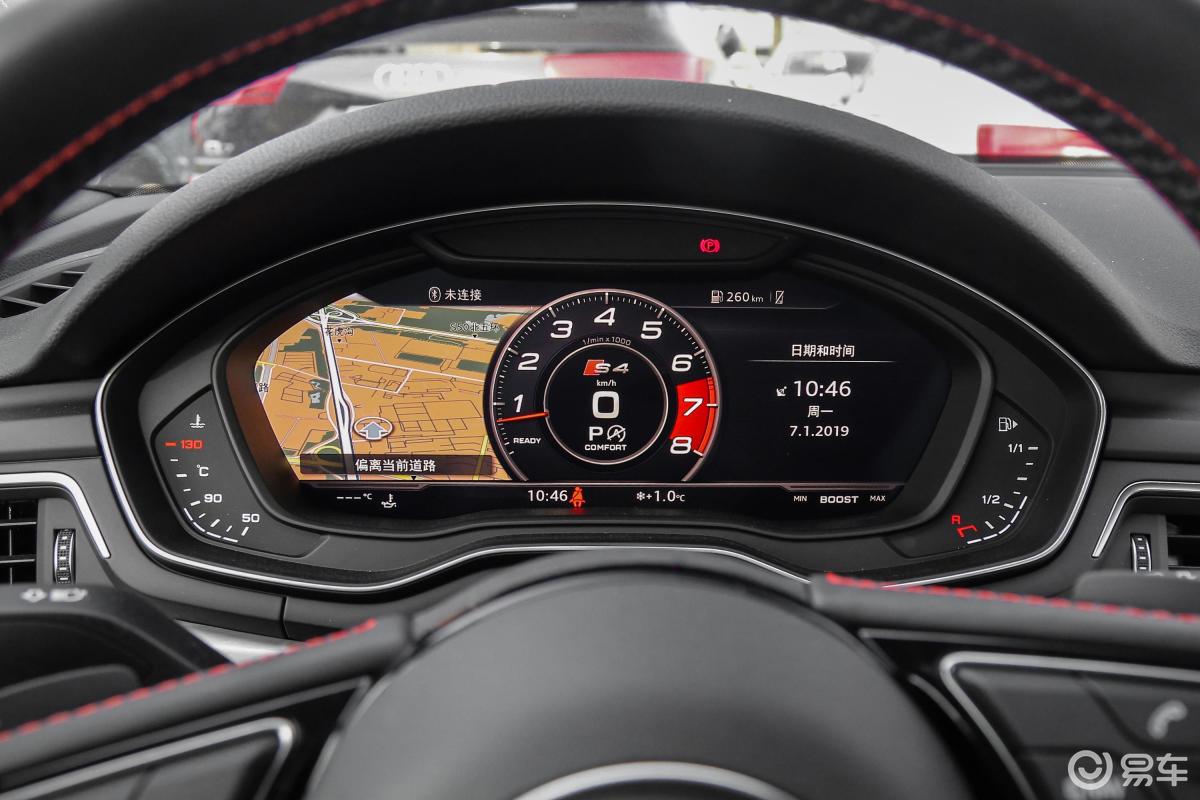 【奥迪s42018款3.0t limousine仪表盘汽车图片-汽车图片大全】-易车
