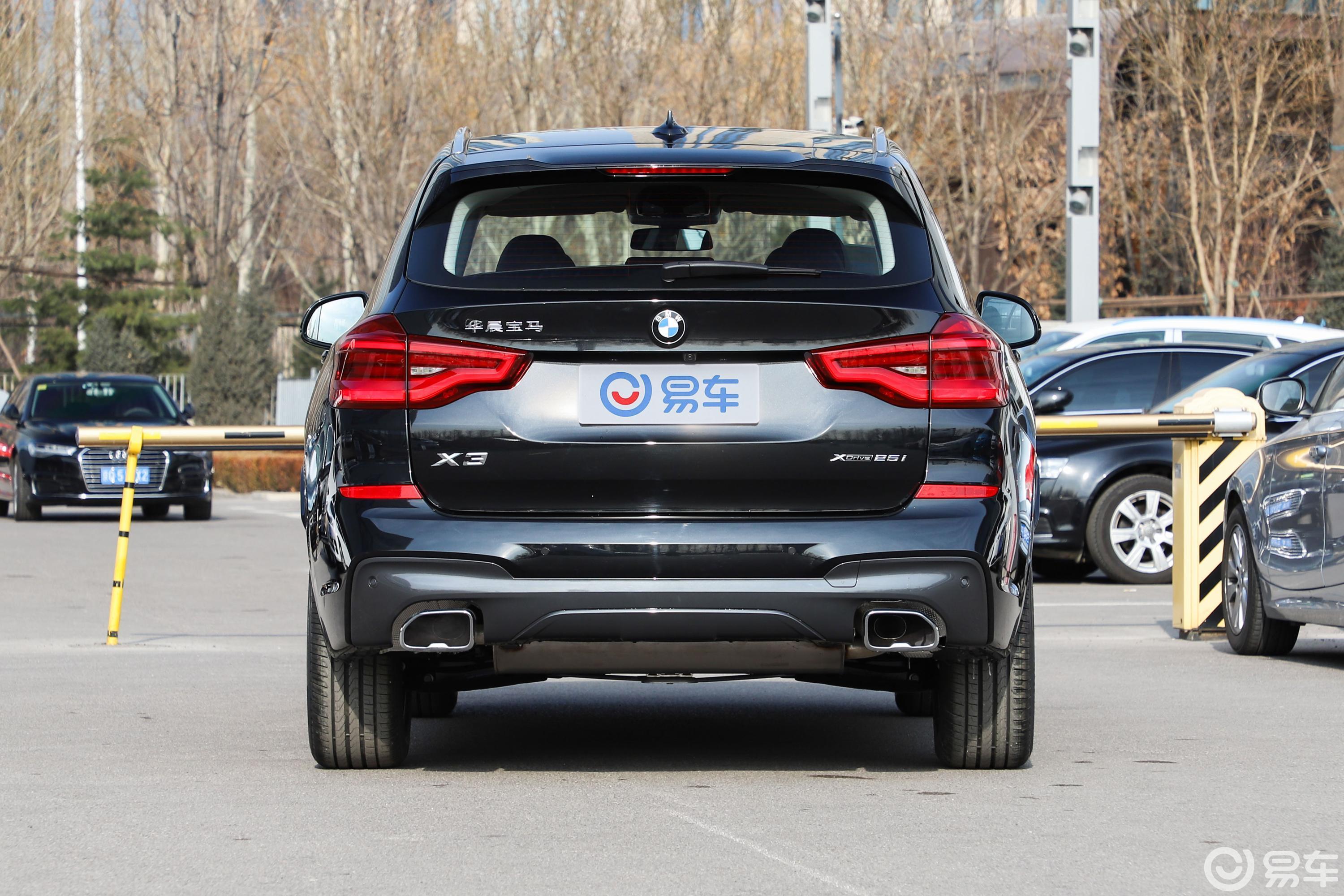 【宝马x32018款xdrive 25i 豪华套装正后水平汽车图片-汽车图片大全】