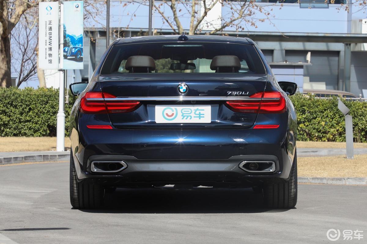 【宝马7系2018款730li 领先版 m运动套装正后水平汽车图片-汽车图片