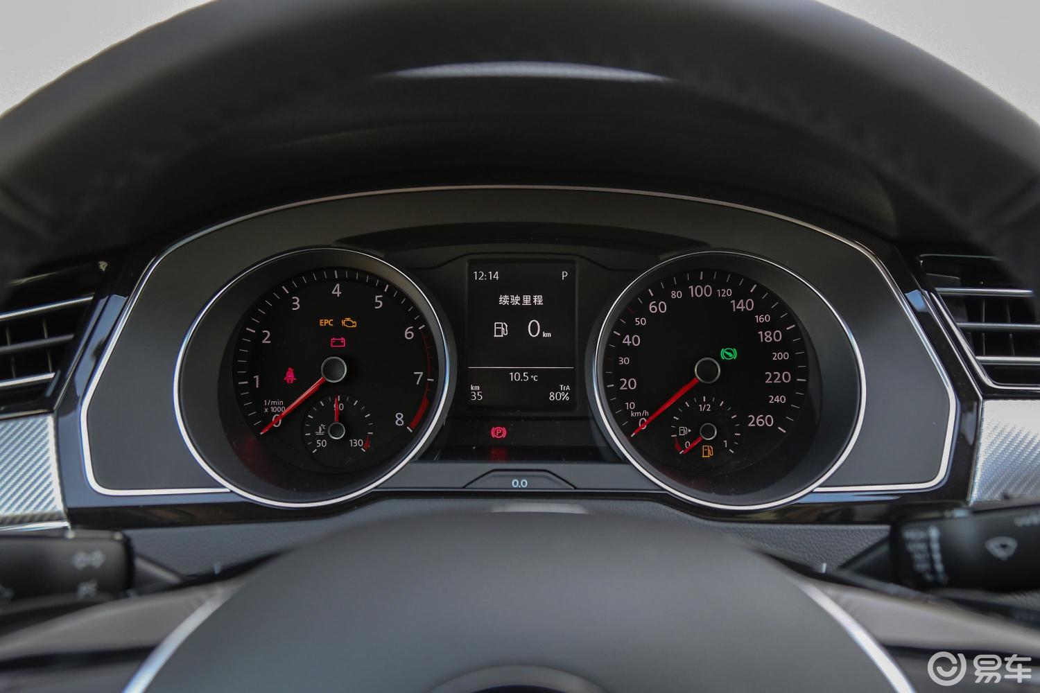 【大众cc2019款330tsi 双离合 华颜版 国v内饰全景