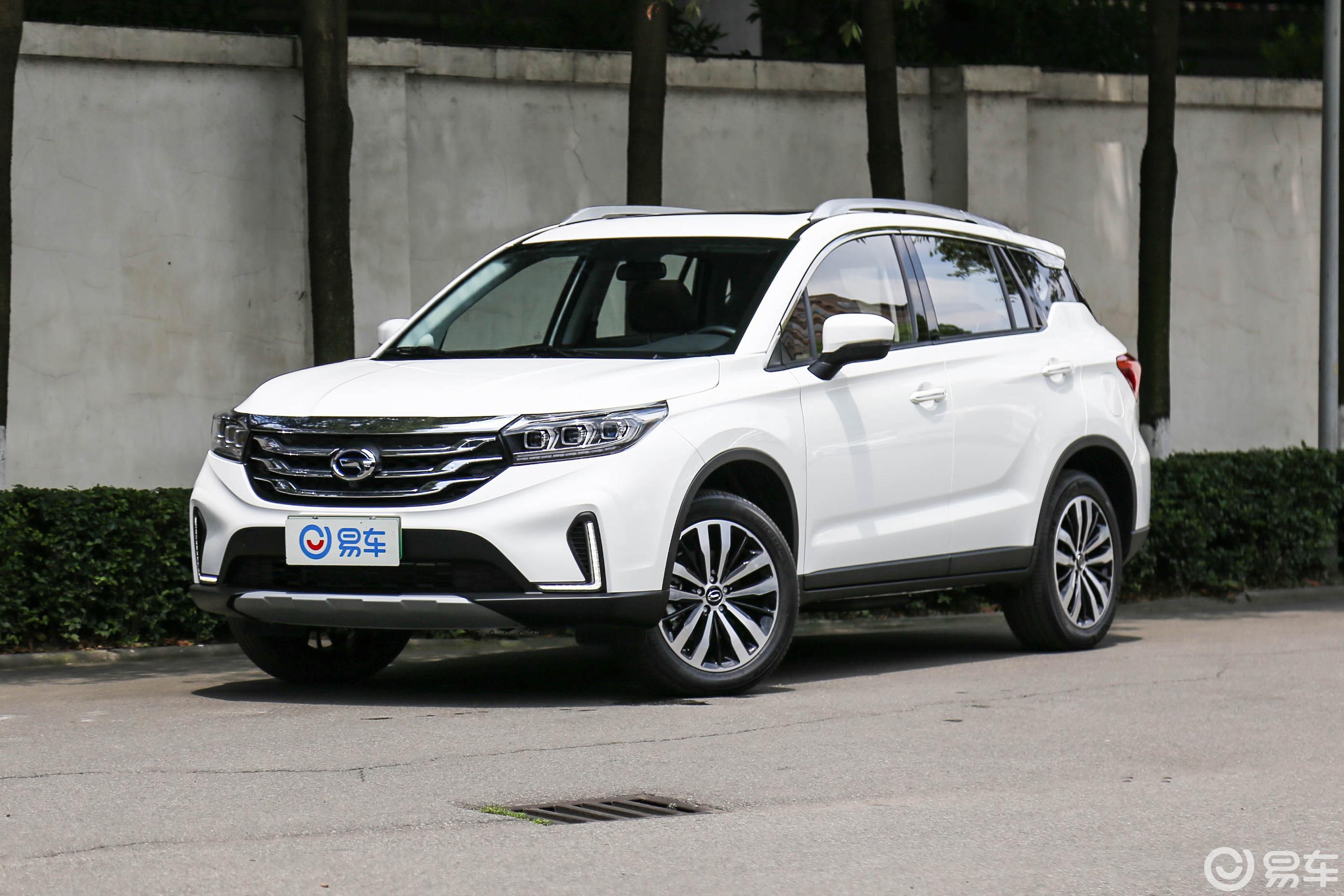 【传祺gs4 phev2019款智享版侧前45度车头向左水平汽车图片-汽车图片