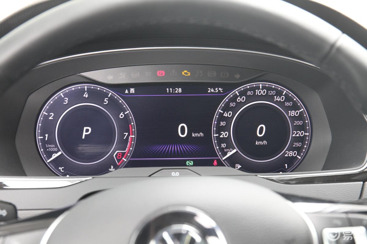 【一汽-大众cc2019款380tsi 双离合 曜颜版 国vi仪表盘汽车图片-汽车