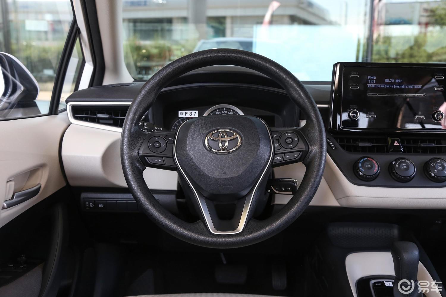 【卡罗拉2019款1.2t cvt 先锋版方向盘汽车图片-汽车图片大全】-易车