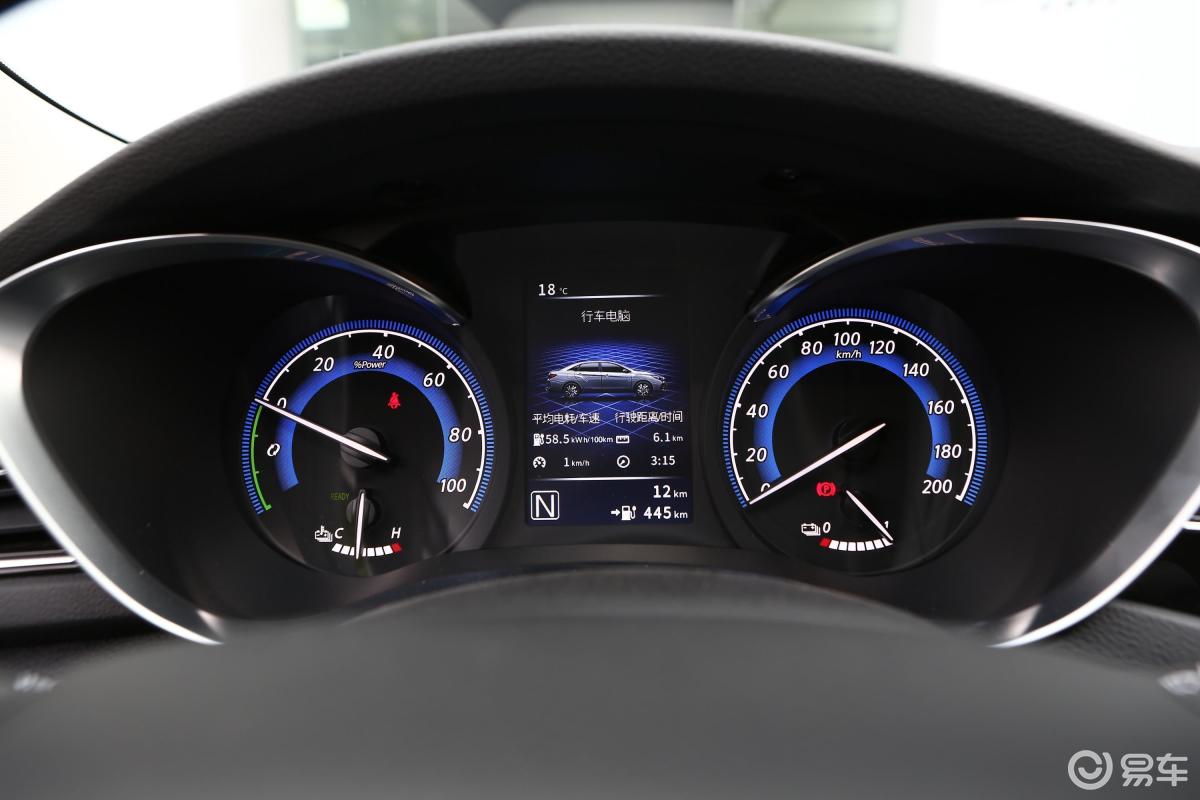 【启辰d60 ev2019款高续航舒适版仪表盘汽车图片-汽车图片大全】-易车