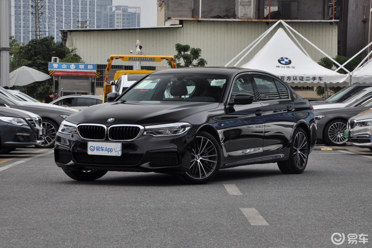 【宝马5系2020款530li xdrive m运动套装正前水平汽车图片-汽车图片