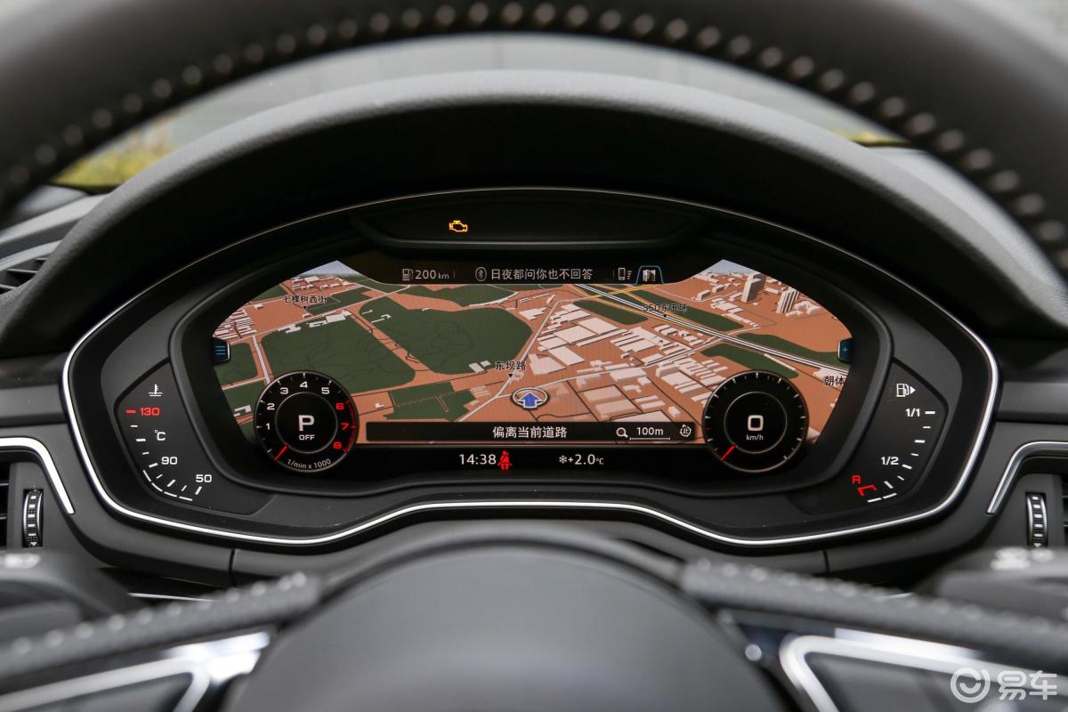 【奥迪a4(进口)2020款avant 先锋派 40tfsi 豪华动感型仪表盘汽车图片