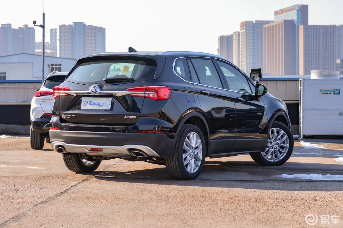 【昂科威2020款28t 手自一体 四驱 精英版侧后45度车头向右水平汽车