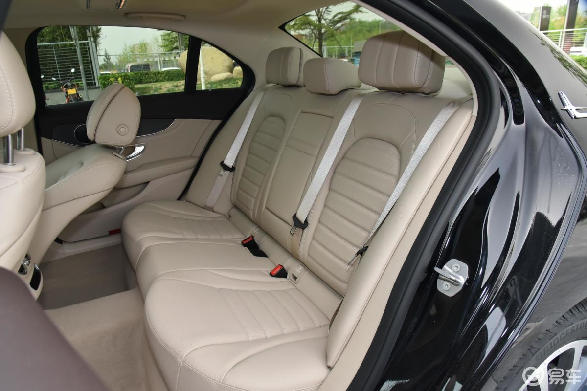 【奔驰c级2020款改款 c 260 l后排座椅汽车图片-汽车图片大全】-易车
