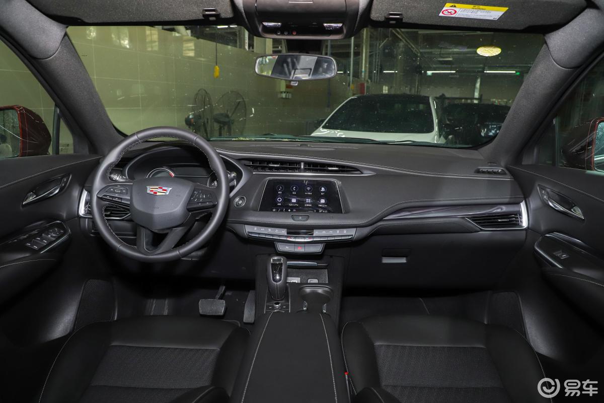 【凯迪拉克xt42020款28t 两驱 技术型内饰全景正拍汽车图片-汽车图片