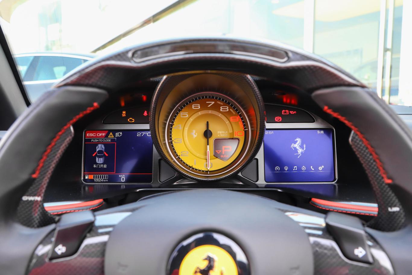 法拉利8126.5l gts仪表盘