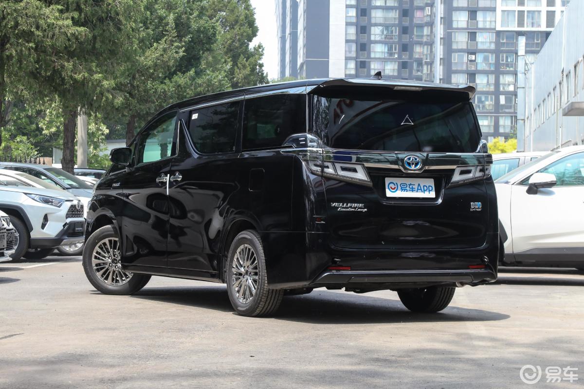 【威尔法2020款2.5l hv尊贵版正后水平汽车图片-汽车图片大全】-易车