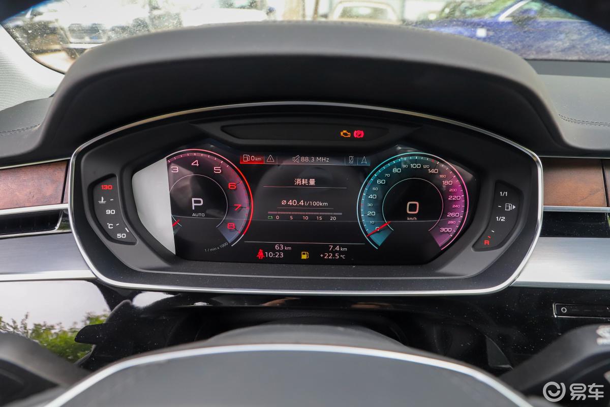 【奥迪a8l2019款plus 55 tfsi quattro 豪华型仪表盘汽车图片-汽车