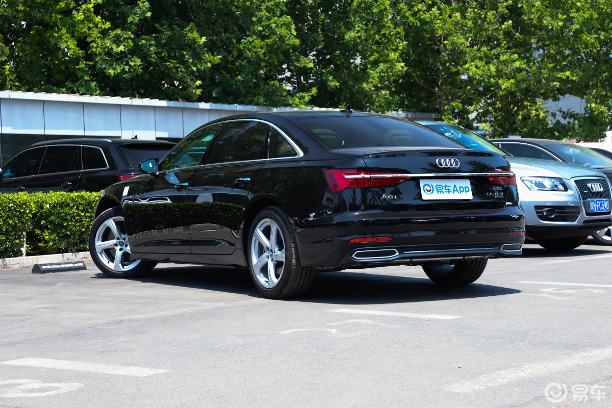 【奥迪a6l2020款55 tfsi quattro 尊享致雅版正后水平汽车图片-汽车