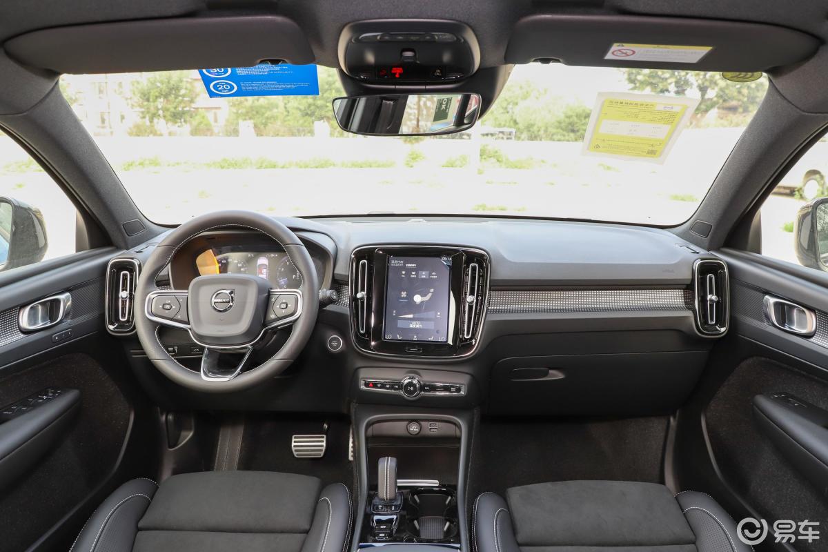【沃尔沃xc402021款t4 四驱 智远运动版内饰全景正拍汽车图片-汽车