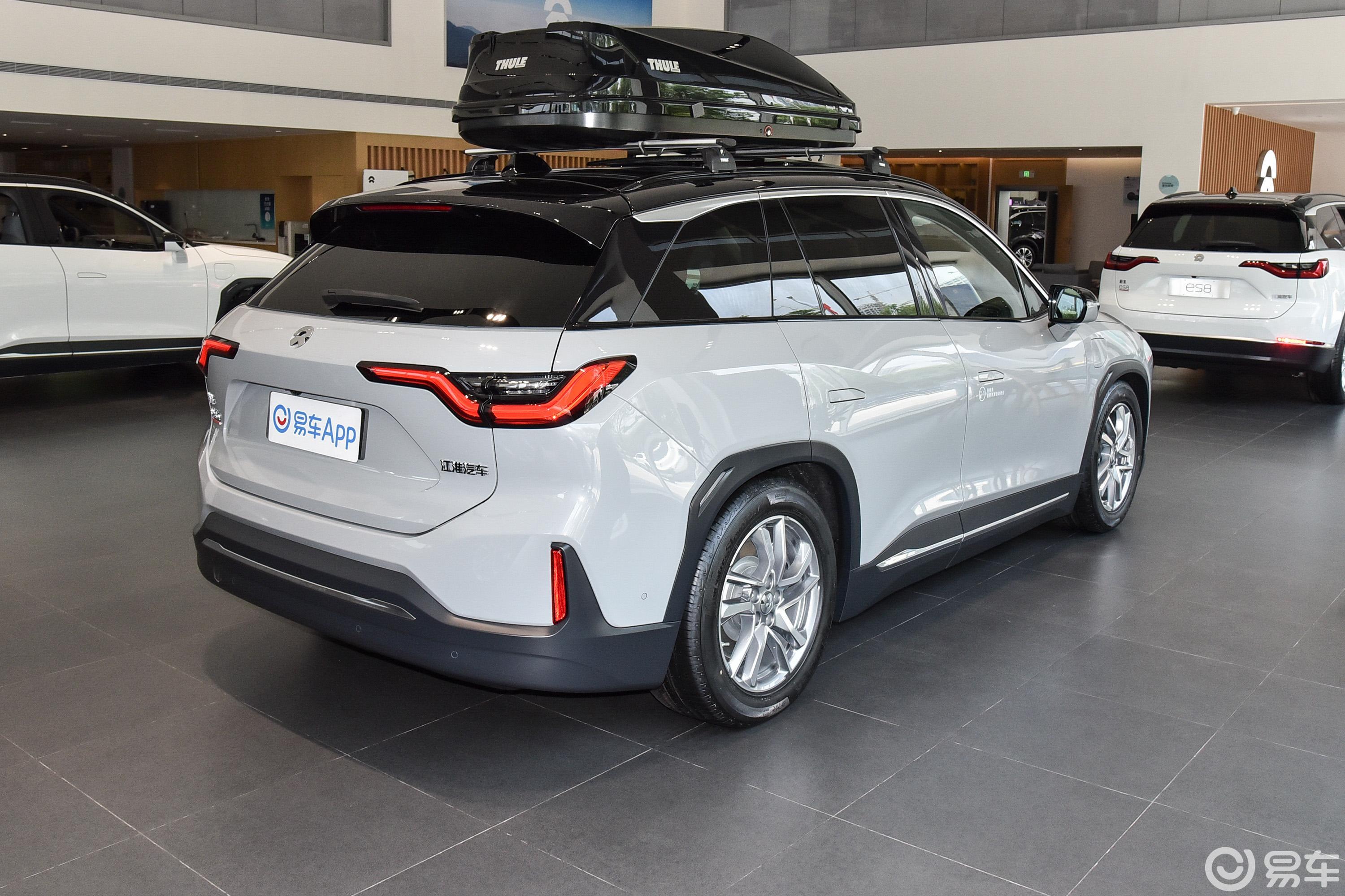 【蔚来es62020款性能版 70kwh侧后45度车头向右水平汽车图片-汽车图片