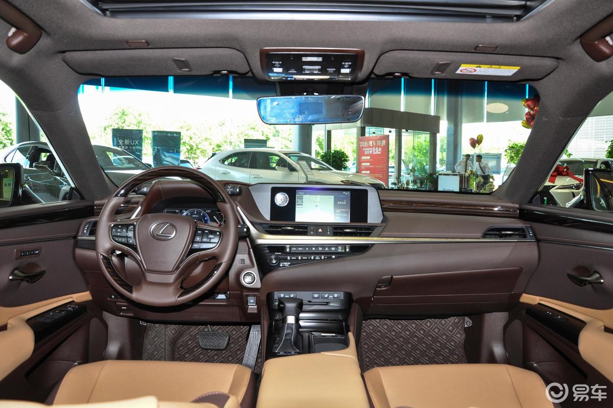 【雷克萨斯es2020款260 尊享版内饰全景正拍汽车图片-汽车图片大全】