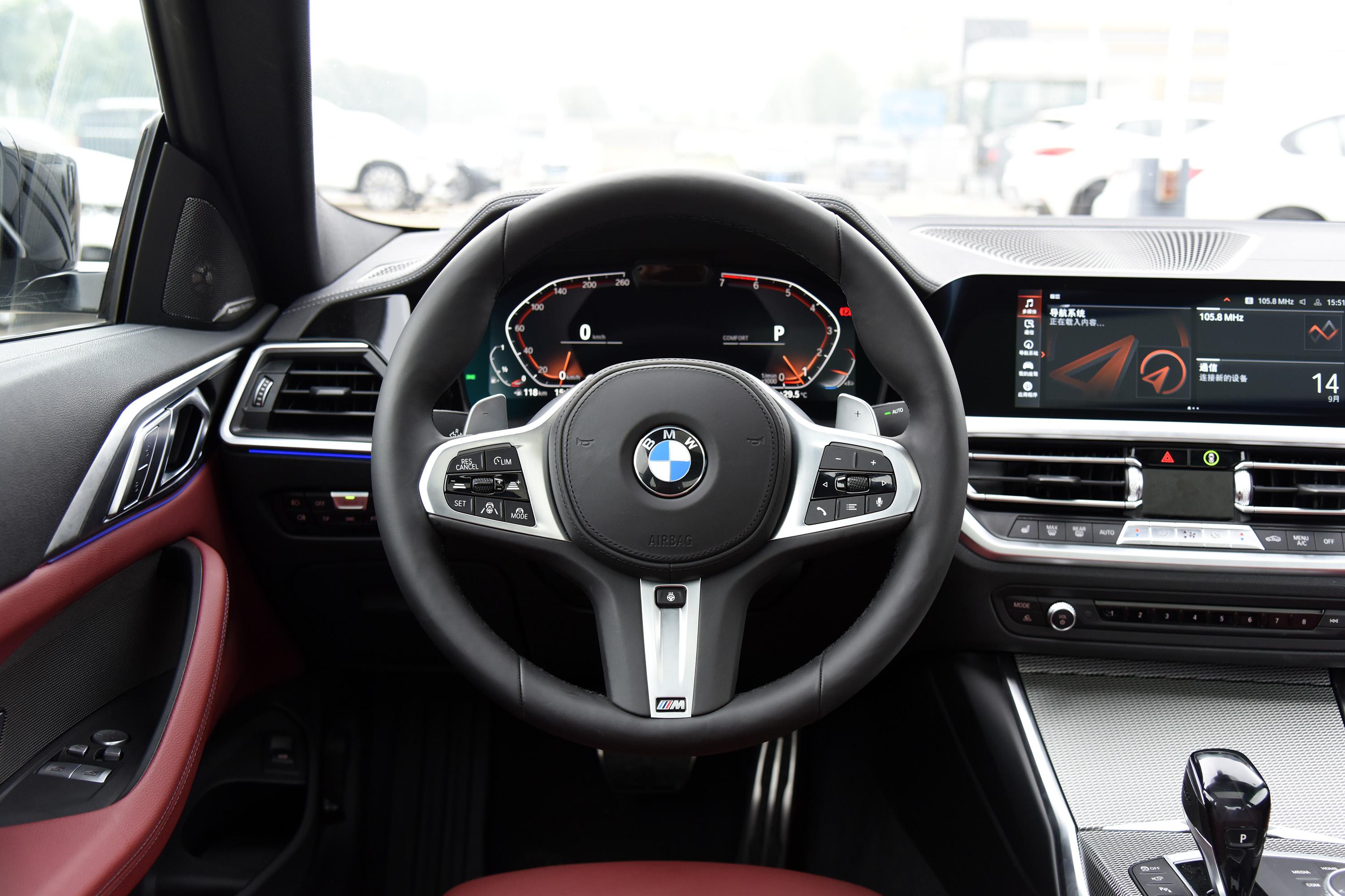 宝马4系大灯-方向盘-气囊-易车