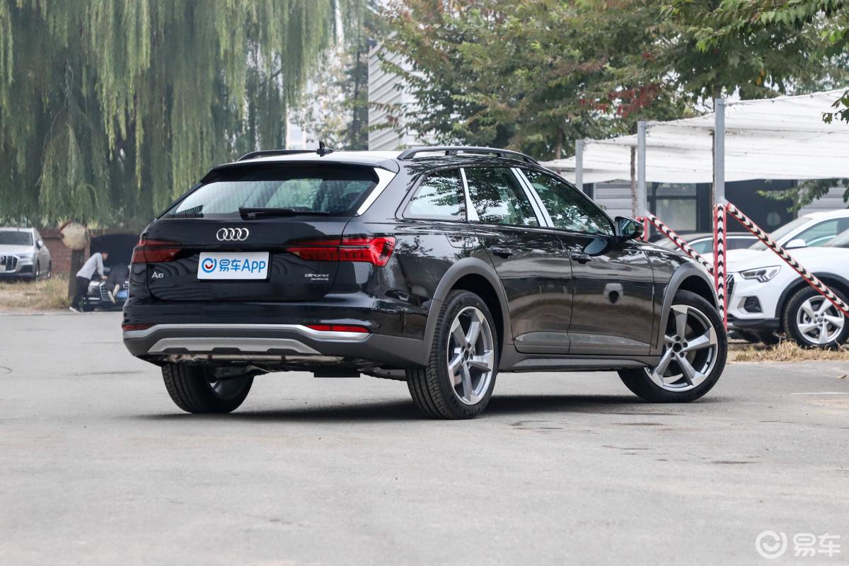 【奥迪a62021款allroad quattro 探索家 55 tfsi 尊享越野型侧后45度