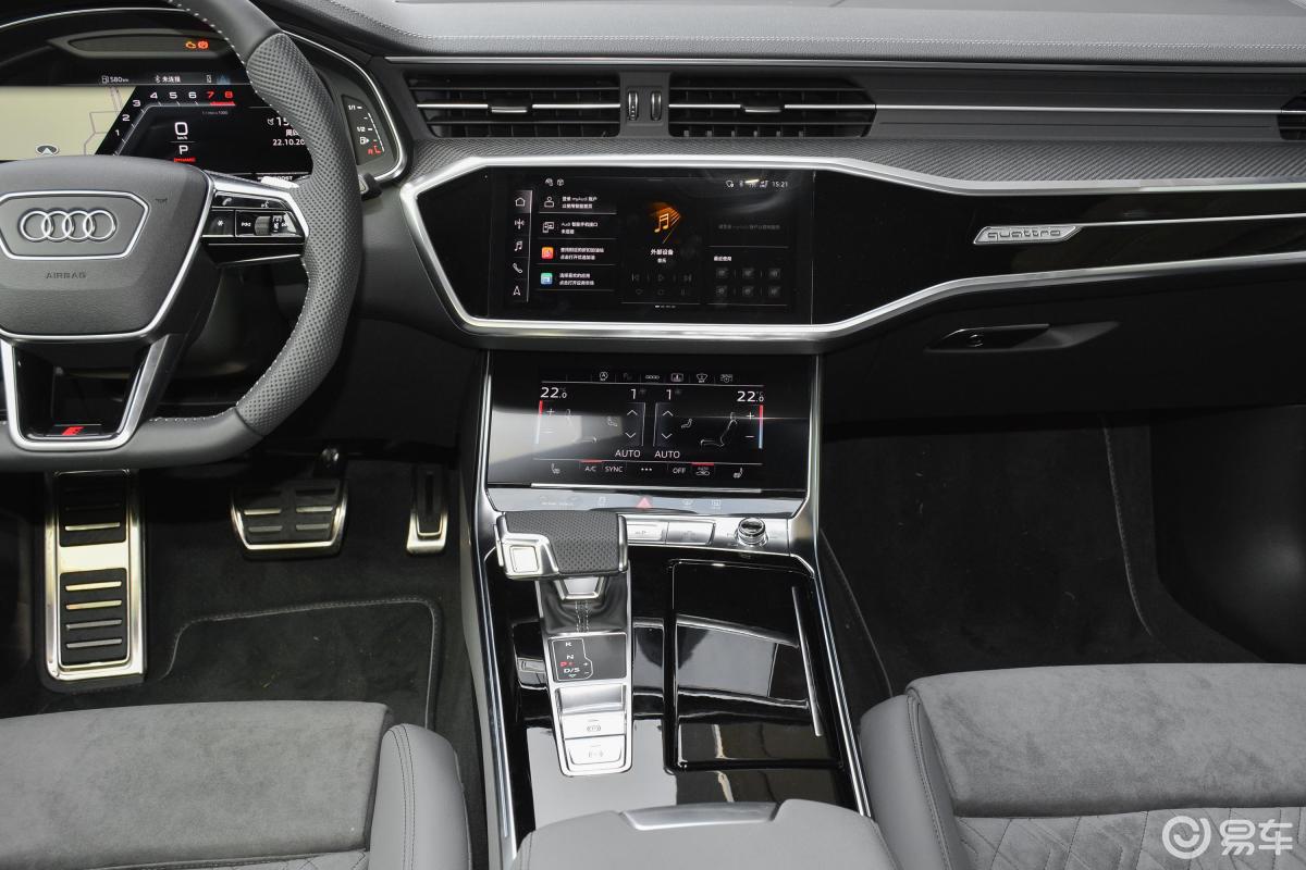 【奥迪s62021款2.9t中控台整体汽车图片-汽车图片大全】-易车