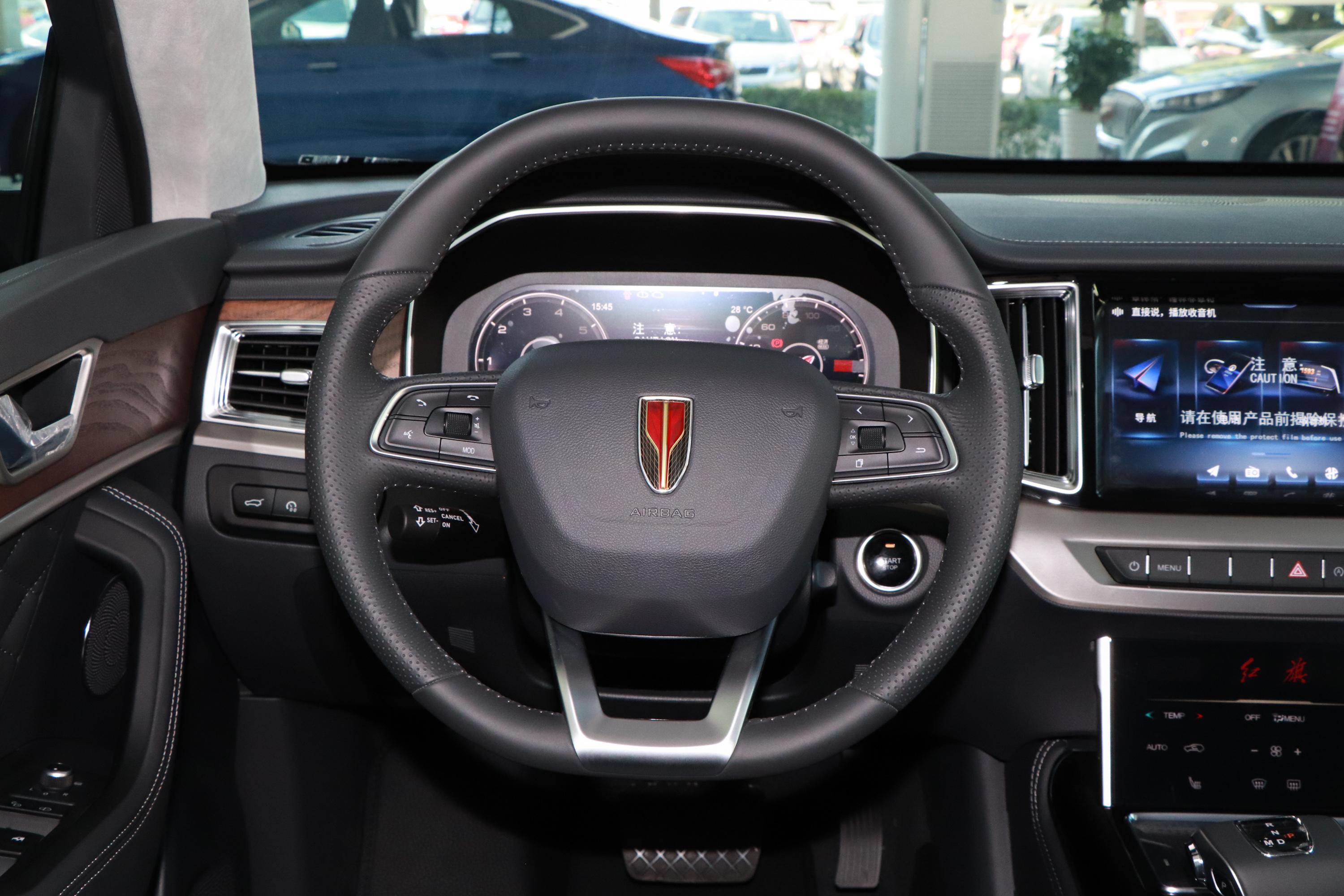 红旗hs7车头-方向盘-气囊-易车